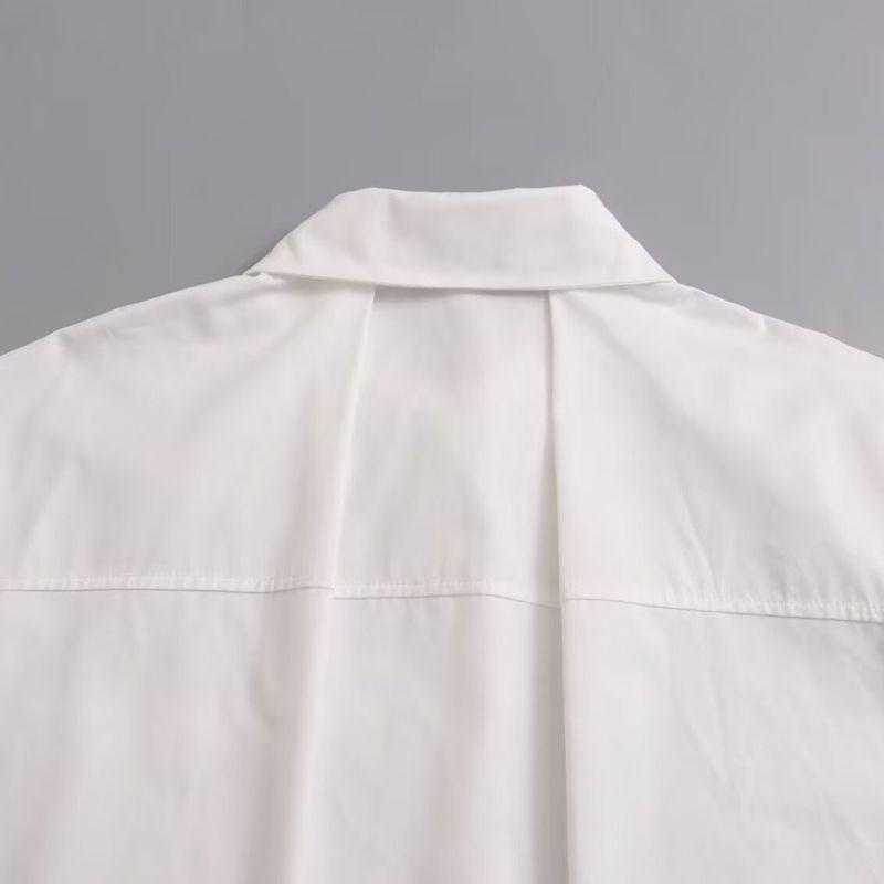 Kaslead New Women Clothes Western Style Fashion Cotton Twill Poplin Loose Variety Shirts