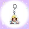 Witch Hunter Keychain Acrylic Anime Pendant Holder Vivid Character Expression Keychain Bag Accessory