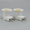 AC US AU EU UK E27 Lamp power Socket Adapter with on/off Switch Plastic Standard Screw-in holder Outlet Converter Bulbs Home