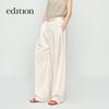 Edition 2025 Summer Acetate Carrot-Fit Casual Trousers EBE2PAT018