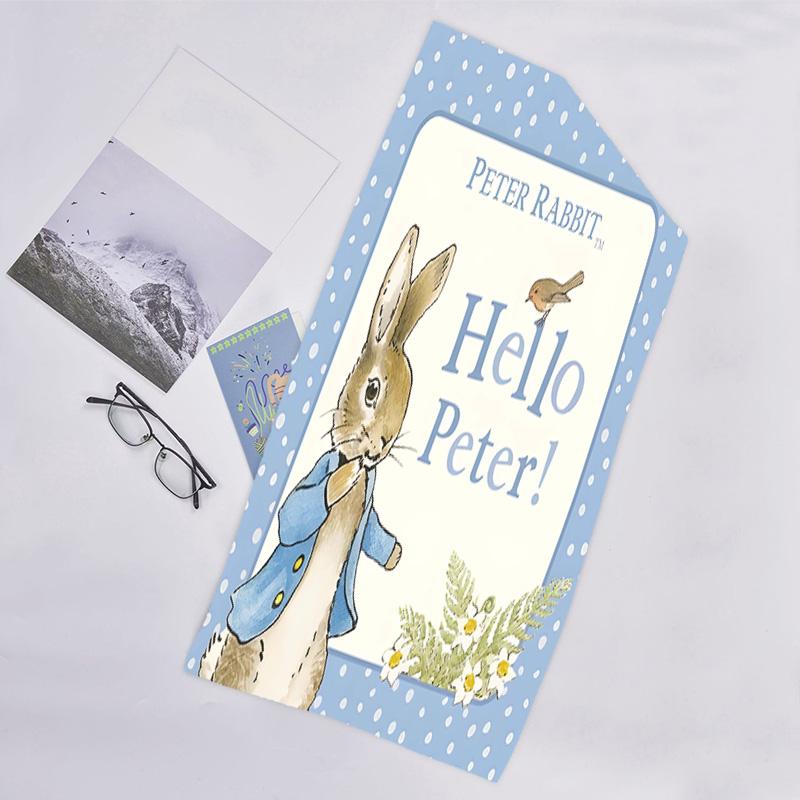 1pc Peter Rabbit1 Beach Towel, Beach and Seaside Swimming Pool Equipment, Fashion Pattern, Rectangular, Travel Essentials