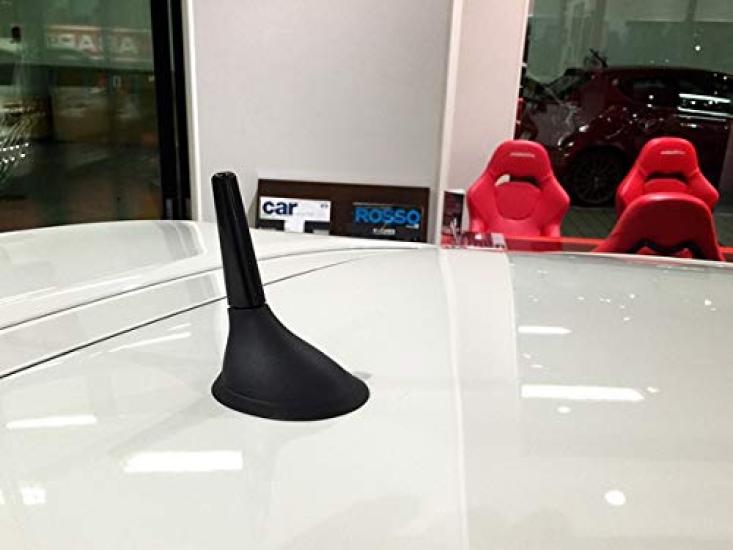 AutoStyle Helical Short Antenna with M6 Thread for (60mm) ABARTH/Giulietta/Mito/ALFA/FIAT [382028]