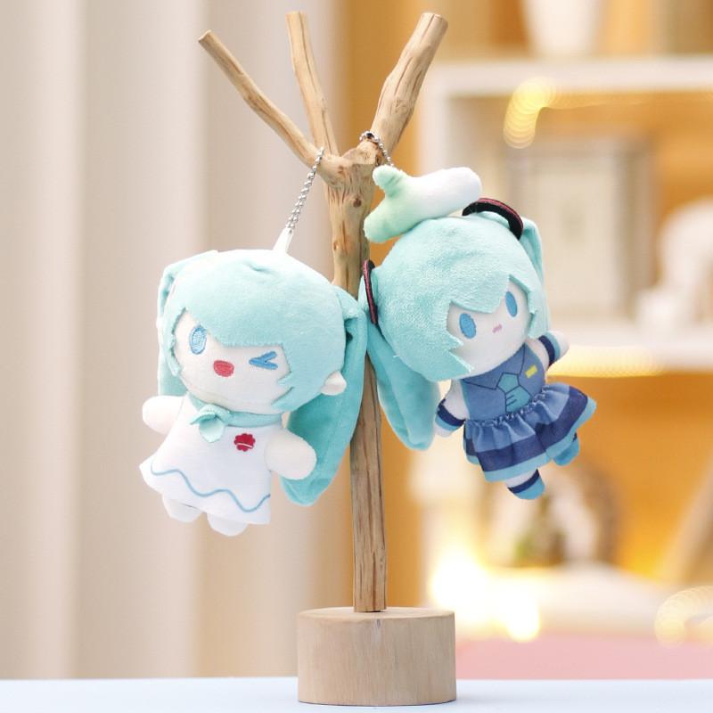 Miku Hatsune Trendy Plush Toy Doll Keyring Cute Anime Character Accessory Lovely