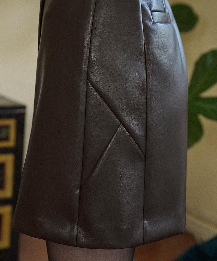 MICANE Tasty Leather Mini Skirt