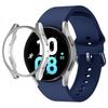 Silicone Strap+TPU Case for Samsung Galaxy Watch 5 44mm 40mm/4 44mm 40mm Sport Wristband for Samsung Watch 5/4 Protective Shell