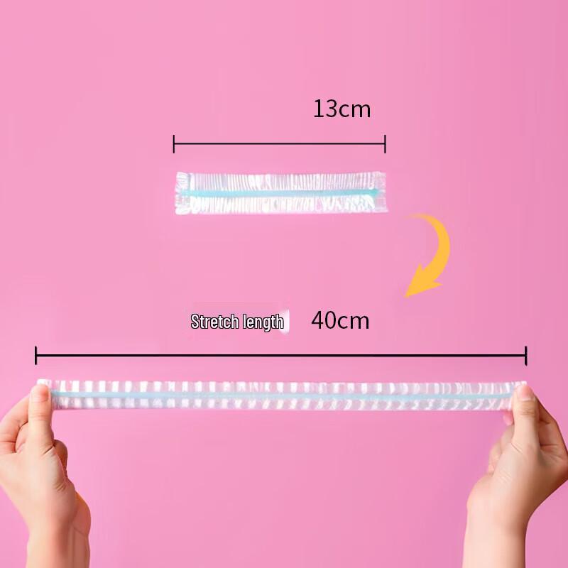 Yijie Barbie Disposable Food Wrap Covers (100-Pack)