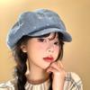 Japanese Octagonal Cap Cloud Newsboy Cap Fashion Retro Bow Beret  Streetwear