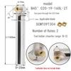 45° CNC Insertable Inner/Outer Chamfer Tool with Up/Down Back-Reaming Holder