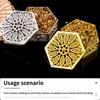 1Pc Hexagonal Candy Boxes Plastic Decorative Gift Packaging Box For Wedding Birthday Party Favor Chocolate Jewelry Storage