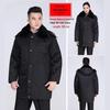 Men's Thickened Cold-Proof Cotton-Padded Military Overcoat – Mid-Length, Multifunctional Workwear Jacket for Labor Protection