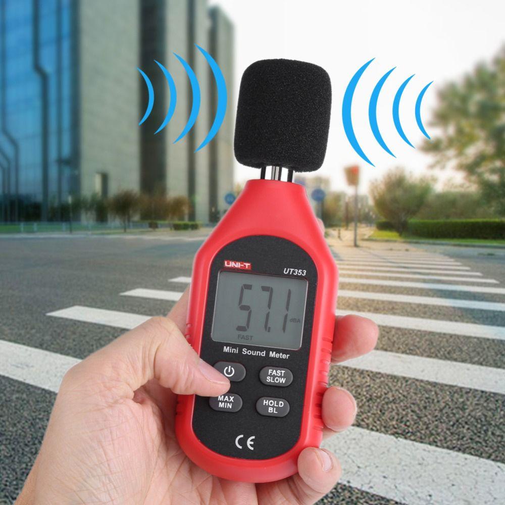 30dB to 130dB Range Digital Sound Level Meter Mini Sound Tester Environmental Testing