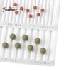 Professional Bead Crafting Too 6Pcs Polymer Clay Maker Tools, 1/1.5/2/2.5/3/3.5MM Roller, Beginner Friendly Tools Mini Sphere Shaper Tool for