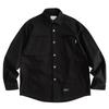Japanese Vintage Work Shirt Men's Long Sleeve Loose Pocket Casual Single Breasted Shirts