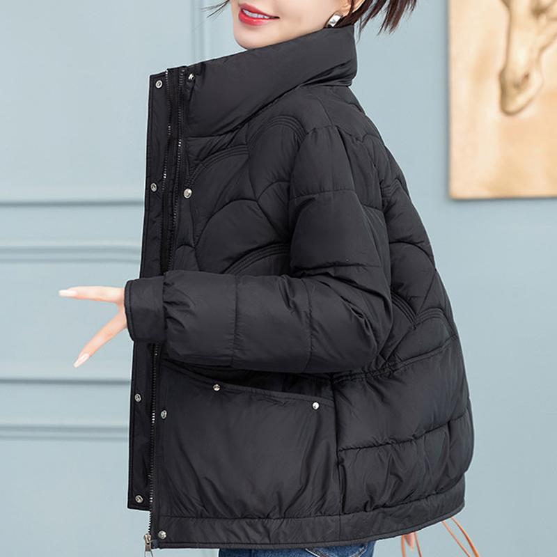 Winter Women's Cold Coat 2023 New Korean Style Short Parkas Female Outerwear Fashion Thick Warm Winter Jackets