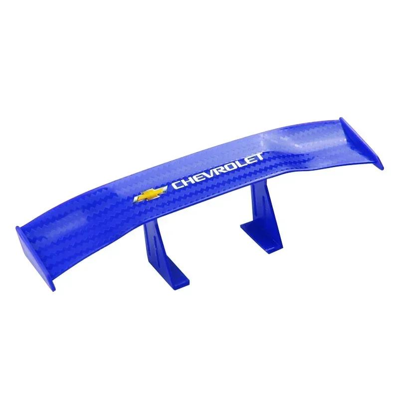 Carbon Look Car Rear Spoiler Mini Wings Small Decoration Abs For Chevrolet Trax Niva Avalanche Orlando Kalos Equinox Accessories