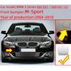 Car Accessories Front Bumper Towing Eye Hook Shell For BMW Series 5 E60 E61 LCI M-Bumper 2004-2010 Decoration Trailer Cover Cap