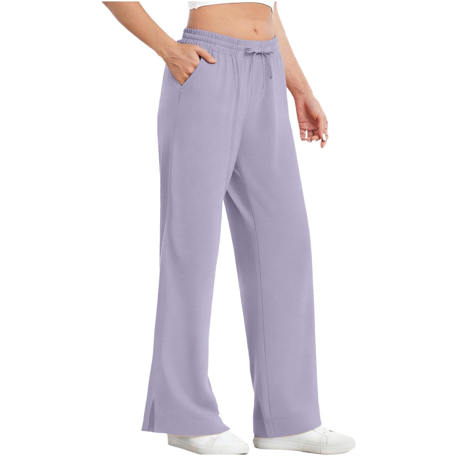 

Women s Loose Fit High Waist Casual Sun Protection Pants Lightweight Breathable Fabric Comfortable Design Suitable for Outdoor Use XXL