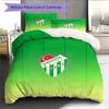 Bursaspor  Pattern Bedding Quilt Set  Home Decoration  Gift (1 * duvet cover + 2 * pillowcase  without core)