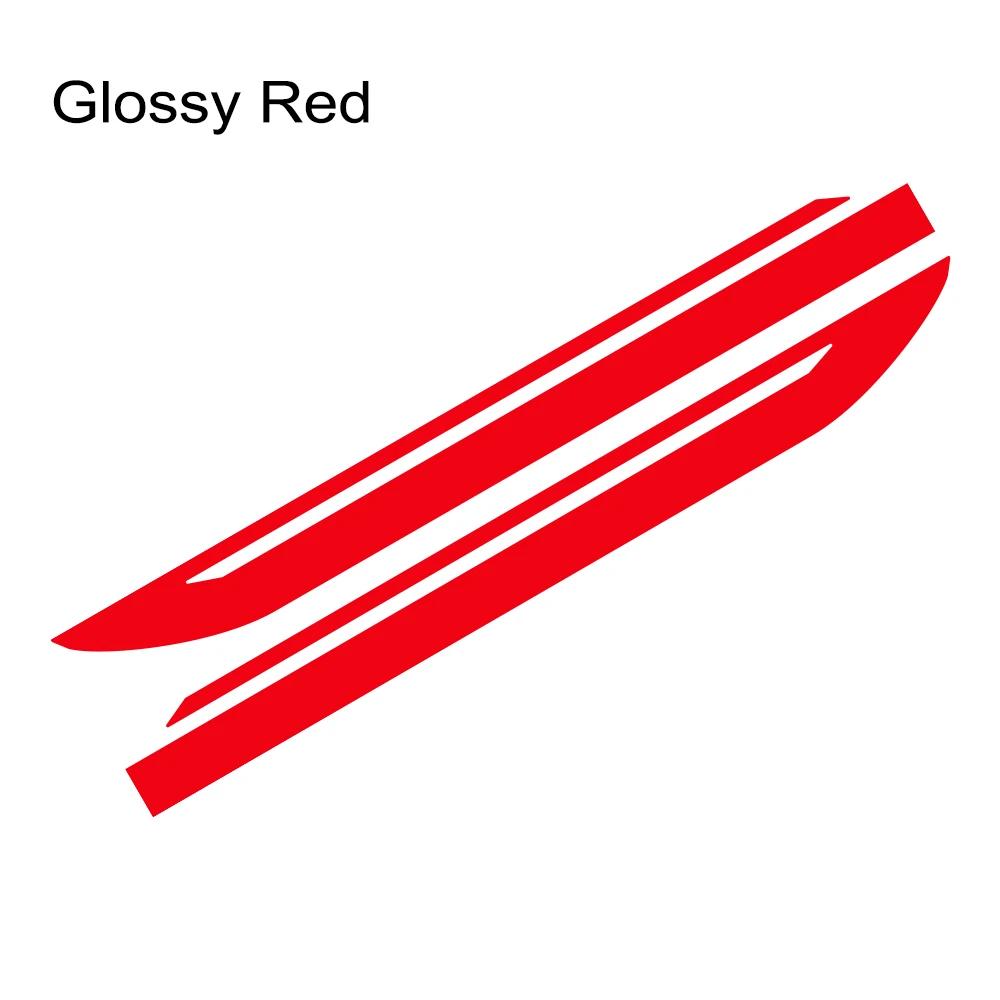 2PCS Car Side Door Body Stickers Racing Stripe Style  Vinyl Decals For Subaru BRZ STI Toyota 86 GT86 GR86 Car Decor Accessories