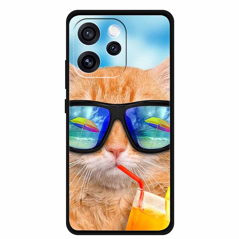 Phone Case for Oppo Reno15 Soft TPU Silicone Cover for OPPO PLW110 6.32" Black Case For Oppo Reno 15 5G Fashion Cool Coque Shell