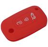 Jingyuqin 3 Buttons Silicone Car Key Case Cover For LADA Priora Sedan Sport Kalina Granta Vesta X-Ray XRay For Renault