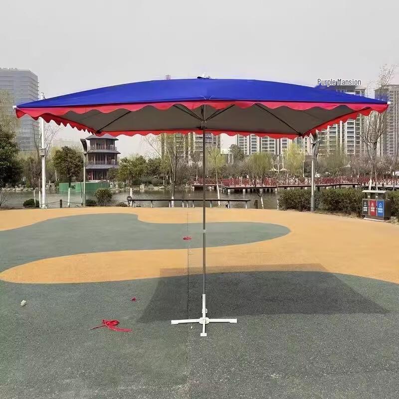 GUAIKEAI Outdoor Square Sun Shade Umbrella