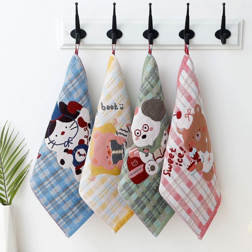 34x40cm Large Hand Towel Quick Dry 4 Layer Cotton Gauze Pure Cotton Dish Cloth Decorative Kitchen Towel Home Restaurant