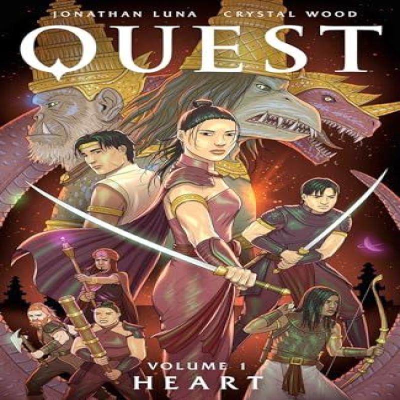 Quest Volume 1 by Crystal Wood Paperback Book 9781534397927