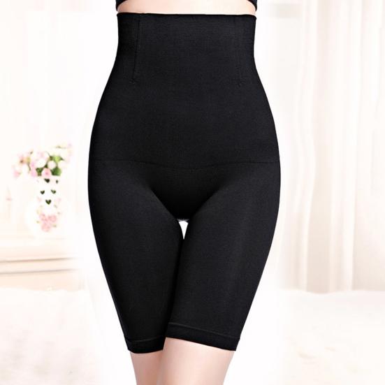 Women Waist Trainer Butt Lift Panties Solid Color Slimming Seamless Shapewear