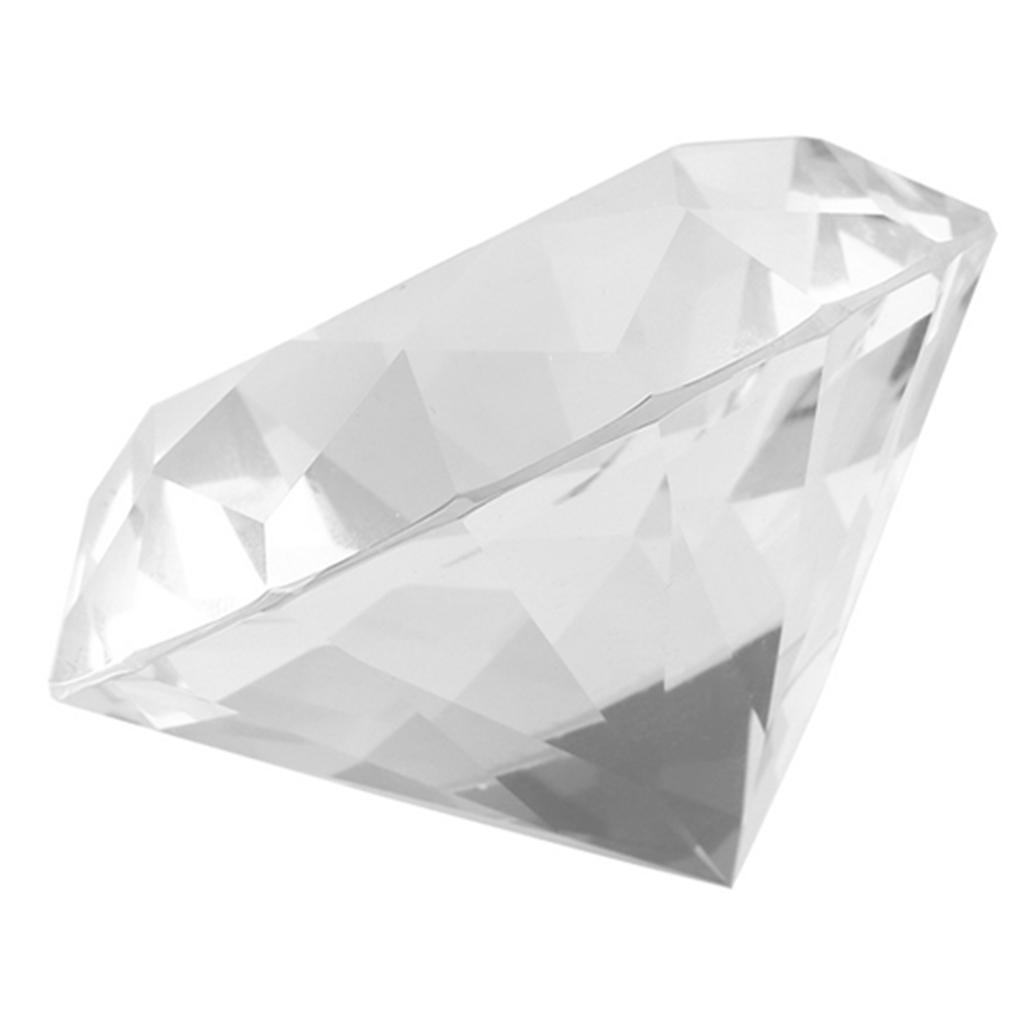 Nail Art Display Glass Crystal Diamond Hand Model Shoot Ornament Manicure Accessories White