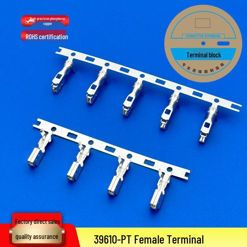 3.96mm Wire Wrap Terminal Connector, Crimp Terminal, Wire-to-Board