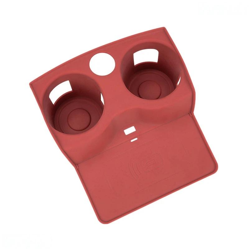 Silicone Center Control Panel Pad Cup Holder Mat For BMW 5 6 Series GT Interior Anti-Slip Car Accessories