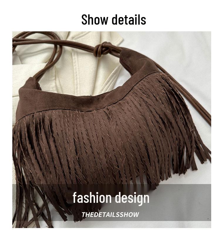 Bohemian Fringe Crossbody Bag - 2023 Winter Collection for Women