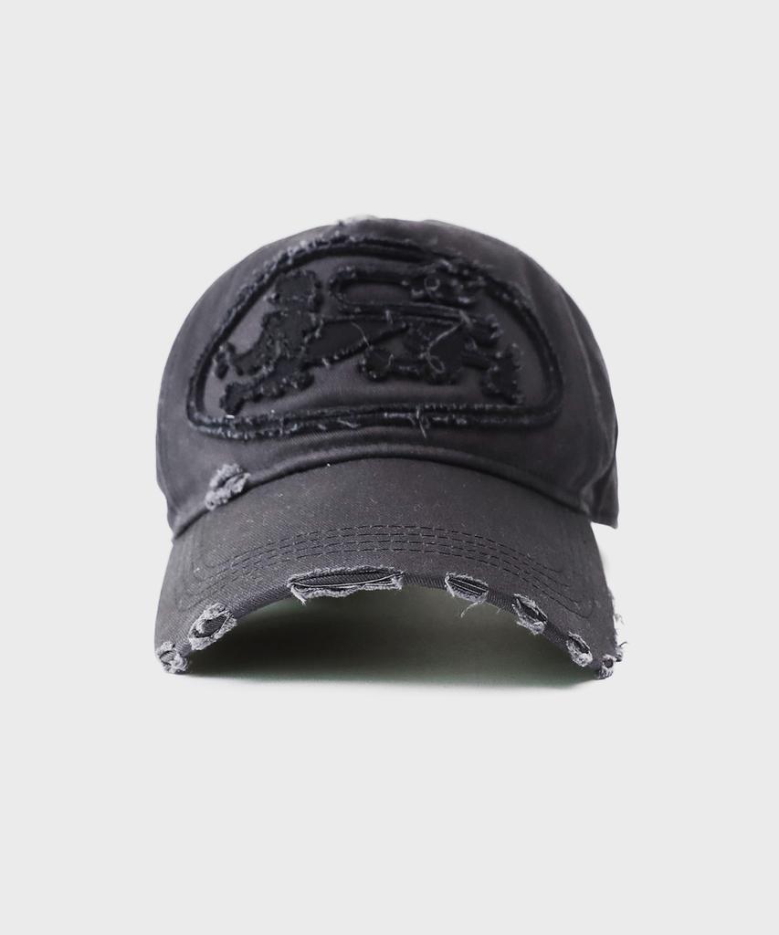BADBLOOD Mystic Big Patch Ball Cap - Dusty Charcoal