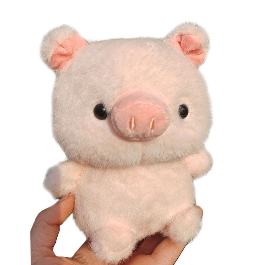 

15cm Pig Plush Toy Lovely Pink Good Night Porker Fluffy Doll Kawaii Stuffed Soft Cute Things Sofa Bed Decoration Birthday Gift