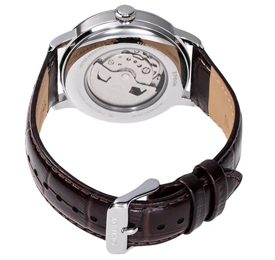 ORIENT Bambino Classic Automatic Sun & Moon Day/Date Men’s Watch RA-AK0804Y