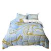 Home Textile Marble Texture Three-Piece Gradual Change Quilt Cover Digital Printing Bedding Batch