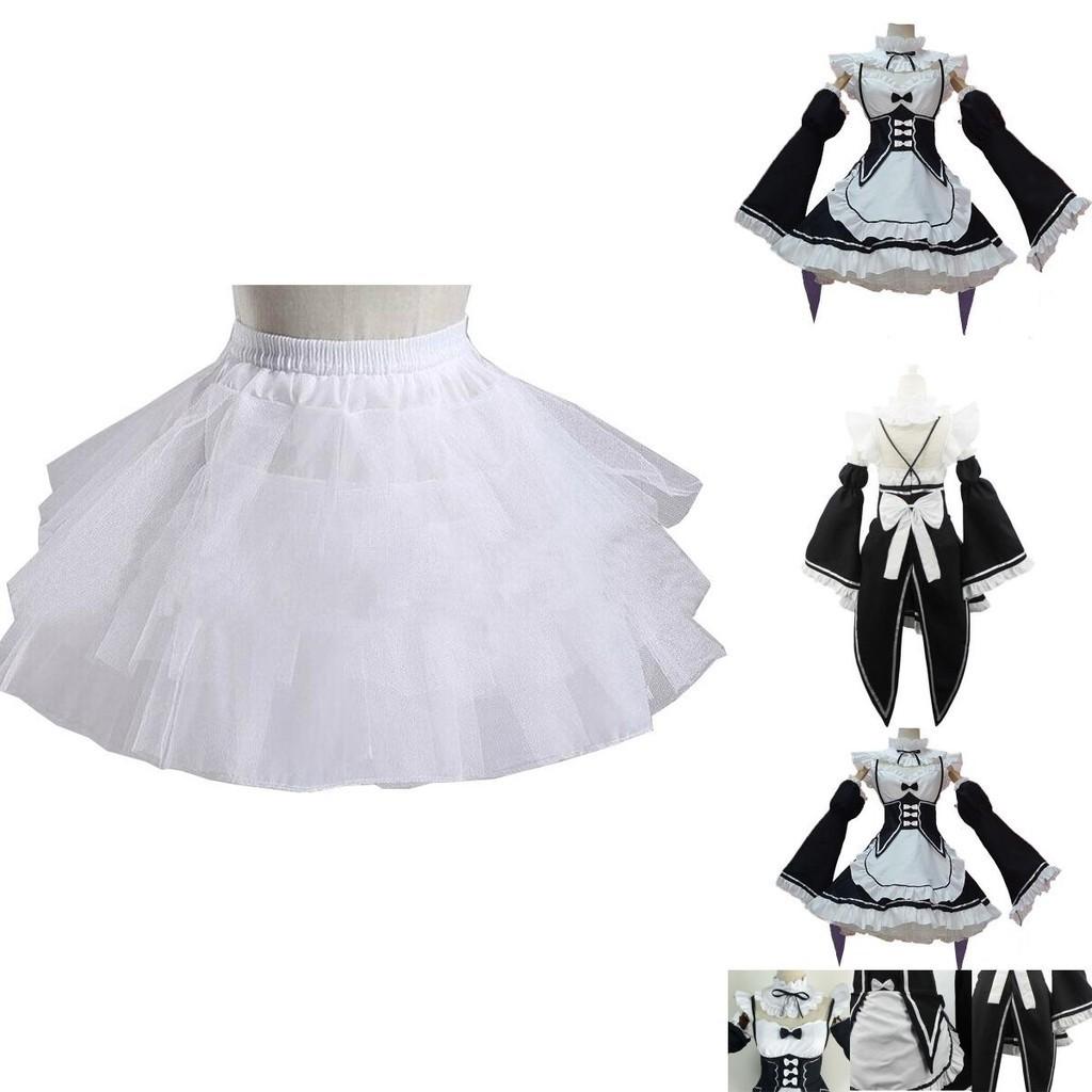 Kara Hajimeru Rezero Lsekai Seikatsu Twins Ramrem Maid Dress Cosplay Costume