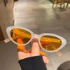Fashion Sunglasses Unique Oval Sun Glasses Women Goggle Shades Mirror Colorful Y2K Vintage Korean Fashion Trend Jewelry