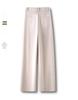 Women's High-Waist Wide Leg Trousers: 2025 Spring/Autumn Fashion, Versatile, Trendy, Slimming, Straight-Leg Casual Pants