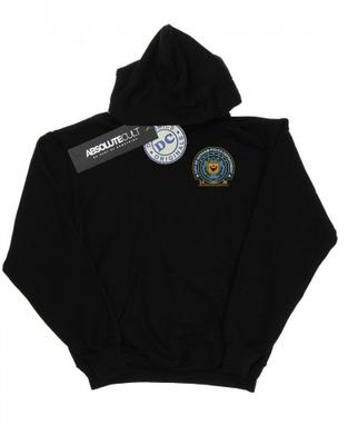 Womens/Ladies Batman Gotham Police Dept Breast Print Hoodie