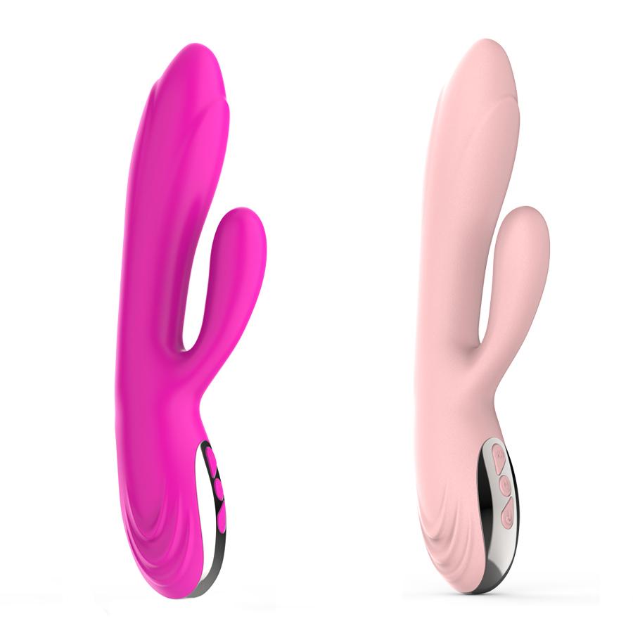 Warming G Spot Rabbit Dildo Vibrator Orgasm Adult Toys USB Charging Powerful Masturbation Sex Toy for Women adult Sex