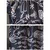 DIMANAF New 2026 Women Plus Size Spring Summer Beach Long Dress Print Black Maxi Long Sleeve Vintage Lady Loose Oversize