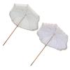 Patio Umbrella 8 Fiberglass Ribs Table Umbrella Easy Assembly Polyester Fabric UV Proof Wooden Pole with Carry Bag for Garden