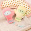 Plush Boxing Glove Keychain With Sandbag Hanging Decor For Fitness Enthusiasts