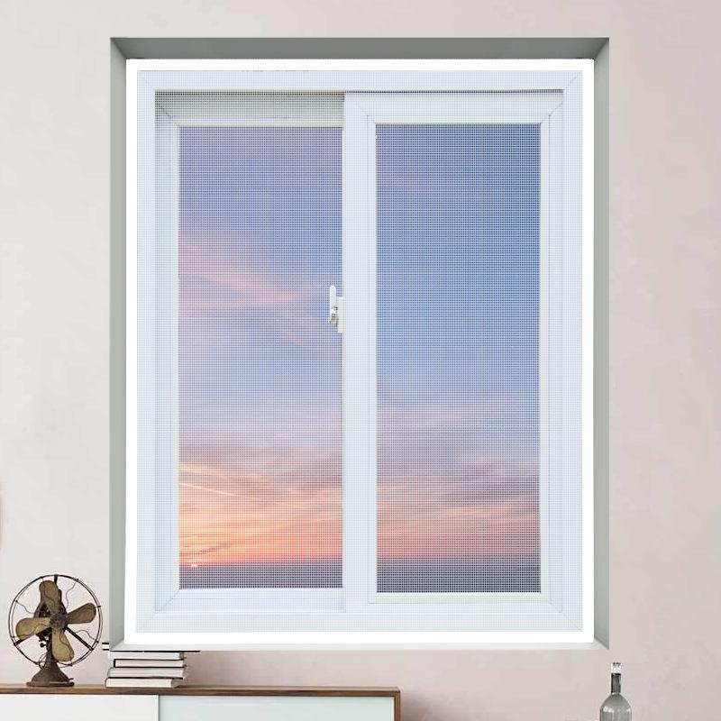 

Nano Mosquito Repellent Magnetic Window Screen - No-Drill Insect Mesh 50x50 cm