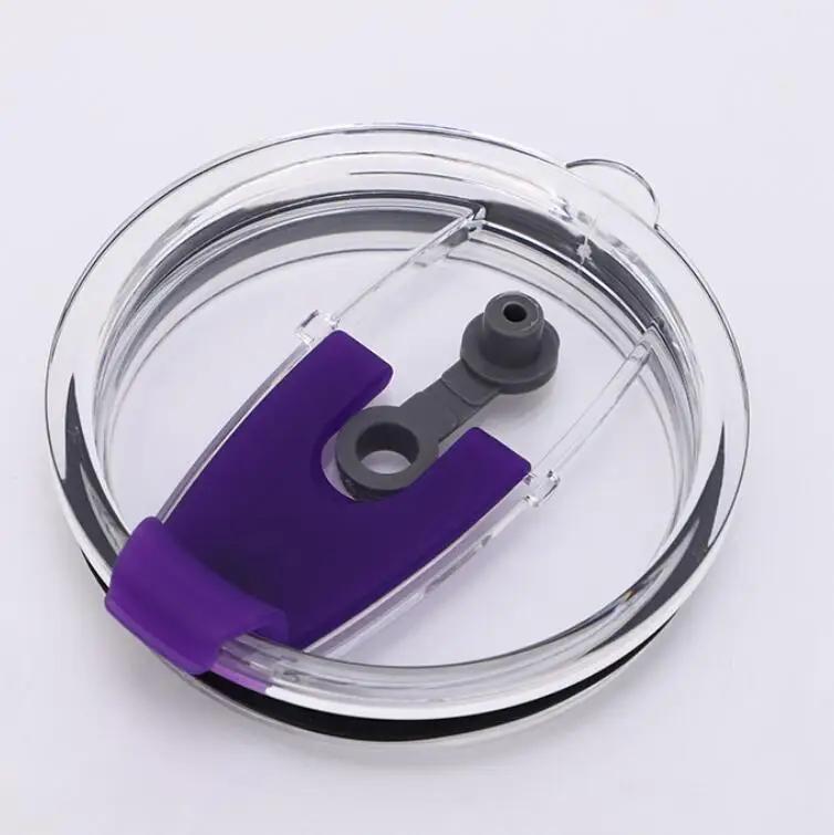 

Крышка для бутылки 30 унций, герметичная, с защитой от брызг и проливания, простая пластиковая крышка для стакана, разноцветная термокружка