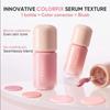 JUDYDOLL LIQUID BLUSH SERUM, Atmosphere-enhancing Contour & Brightening Liquid, Blush-expanding Shade, Watery Nude Tone