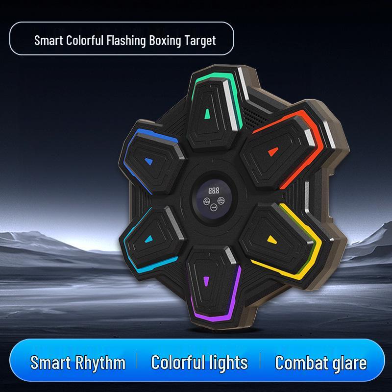 Colorful Electronic Boxing Reaction Target for Adults & Children - Interactive Sports Training Equipment