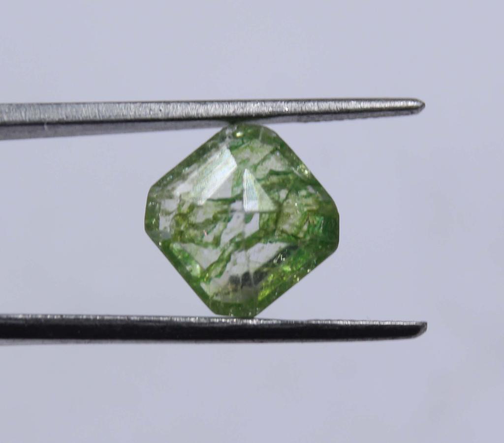 5.85 Carat Excellence Quality Emerald Shape Green Emerald Colombia Certified Gemstone SN63